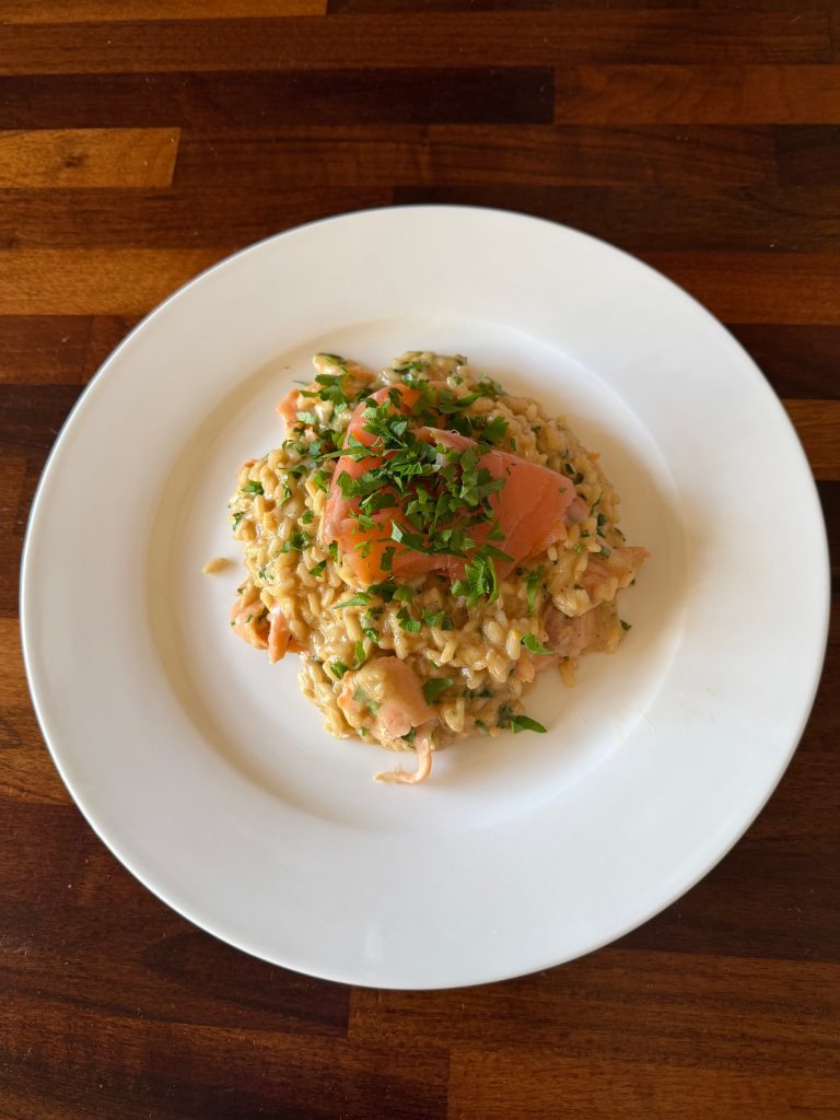 Smoked Salmon and Lemon Risotto