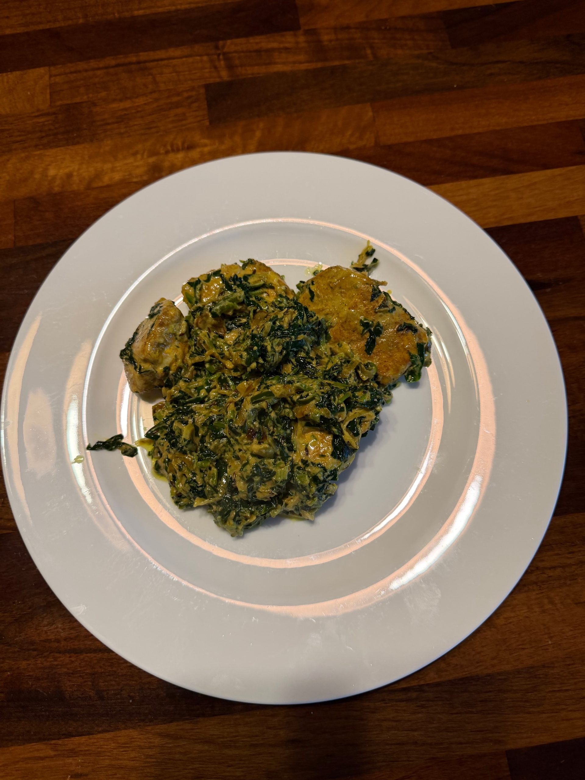 Chicken With Fenugreek Leaves