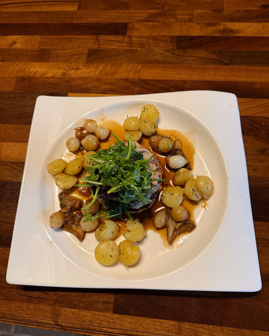 Fillet of Beef with Woodland Mushrooms