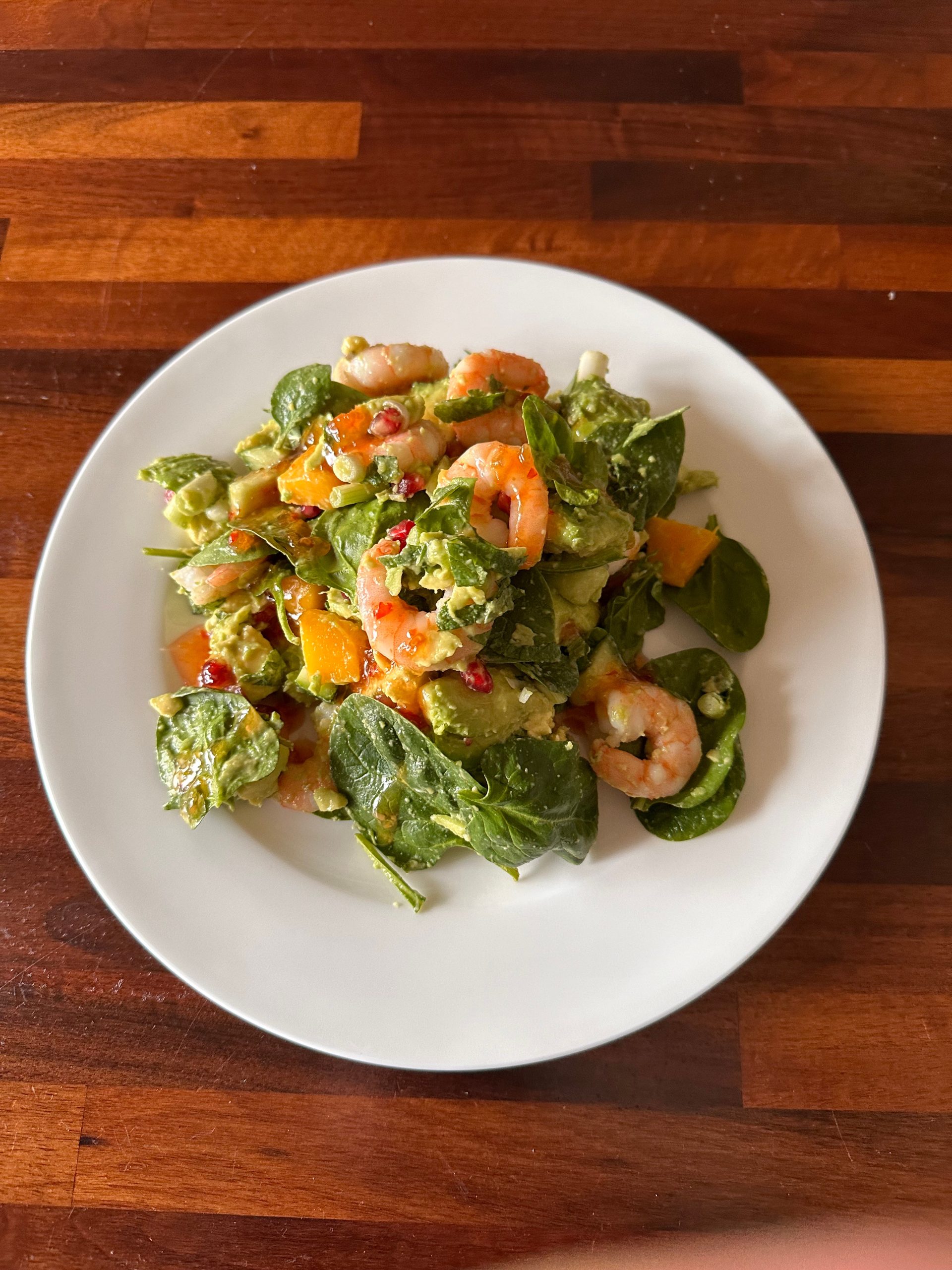 Prawn, Avocado and Mango Salad