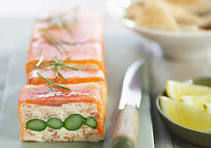 Salmon and Asparagus Terrine