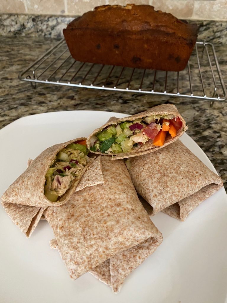 Spicy Tuna and Avocado Wrap