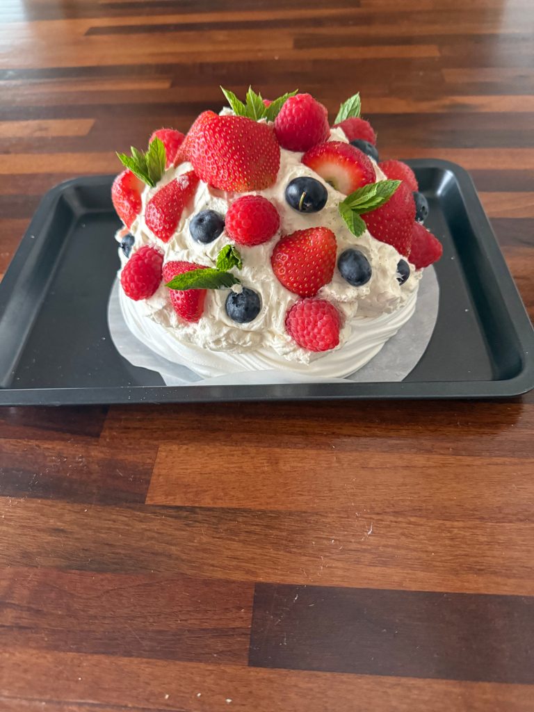 Summer Fruit Pavlova