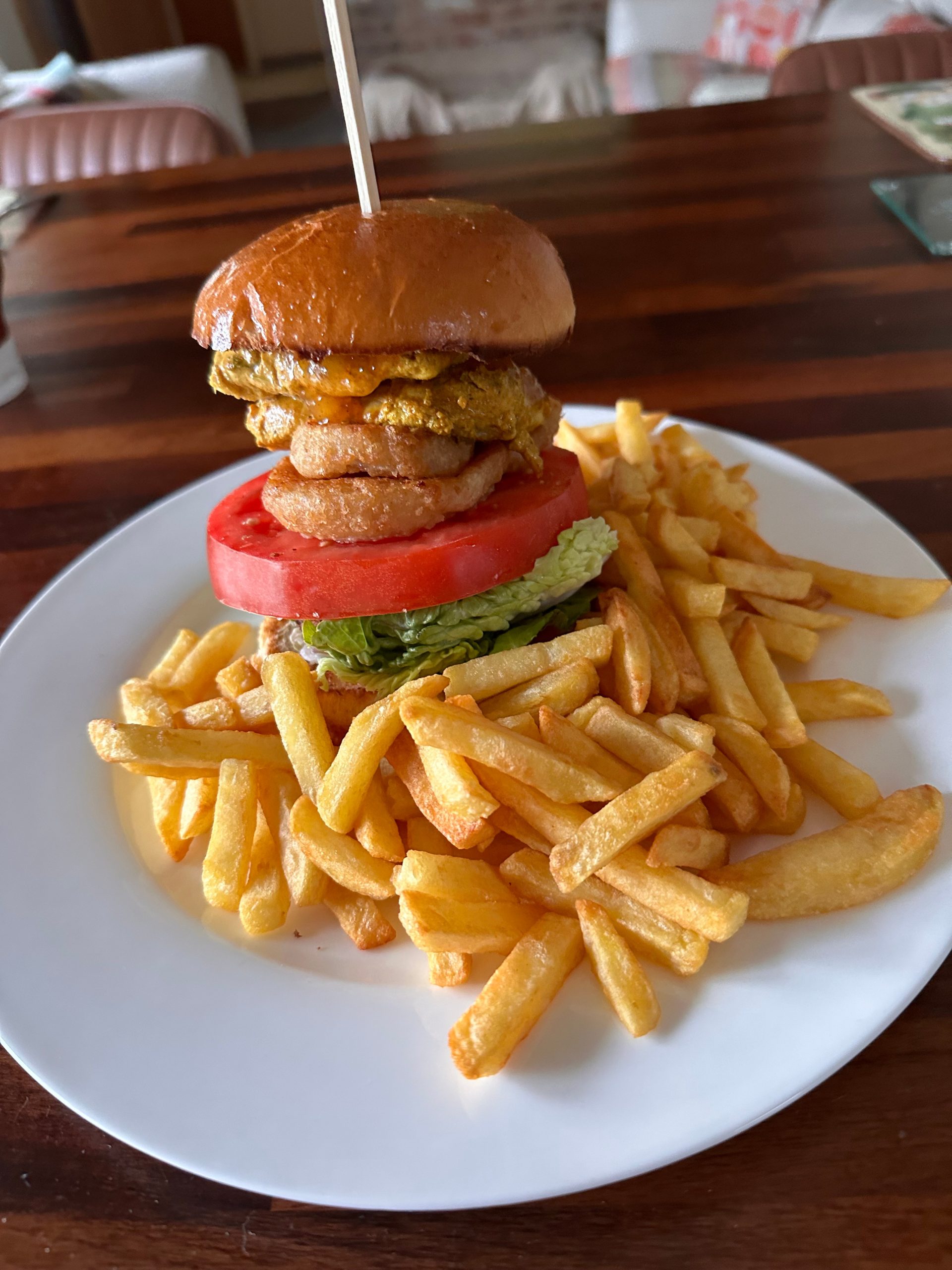 Tandoori Chicken Burger