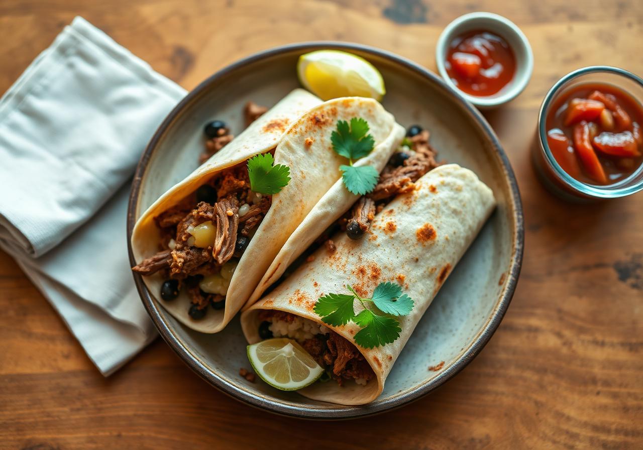 Beef Burritos