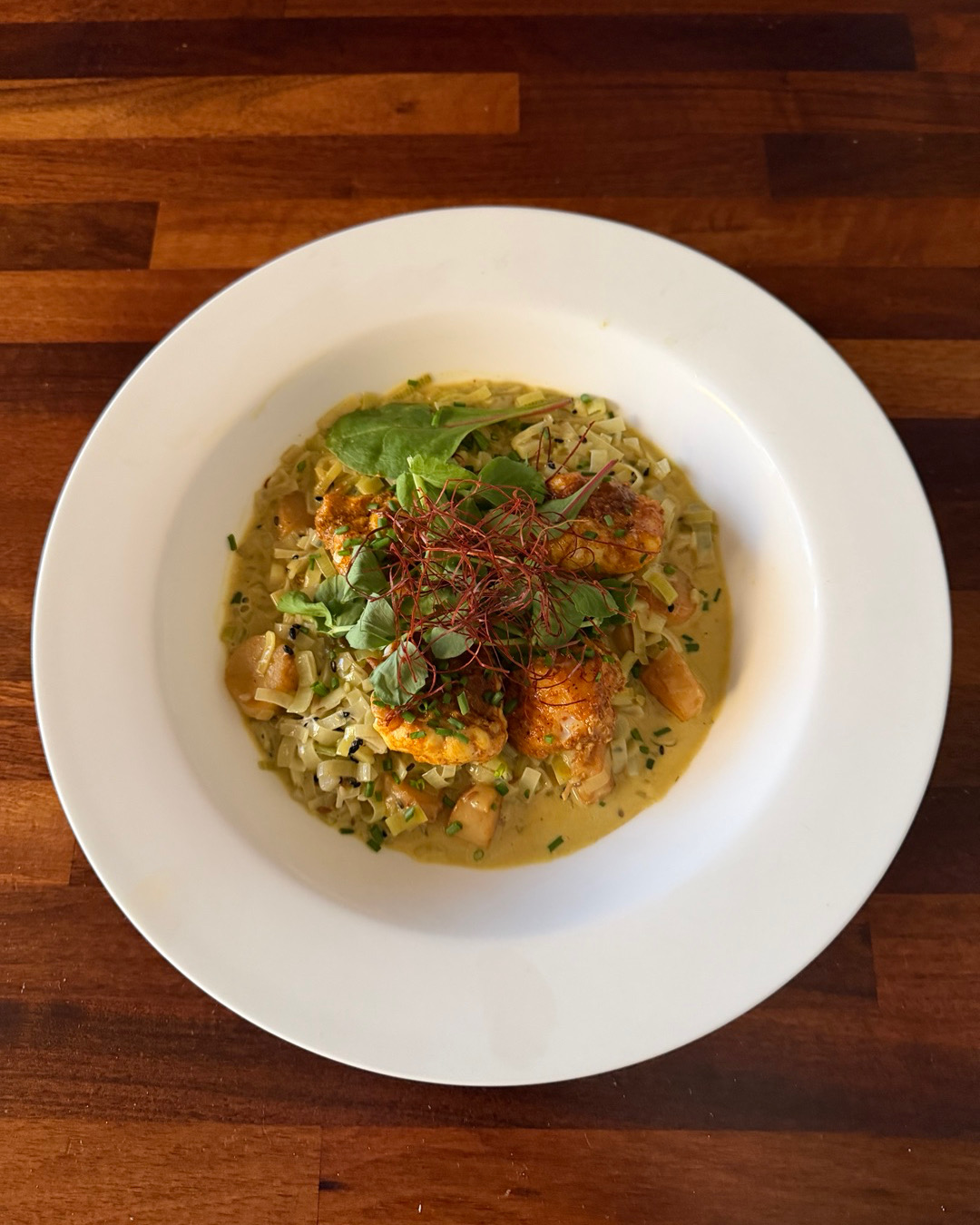 Roasted Spiced Monkfish & Scallops