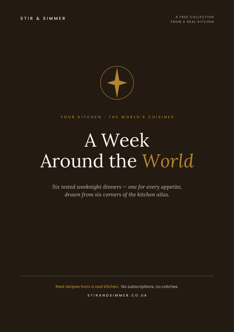 A Week Around the World cookbook cover