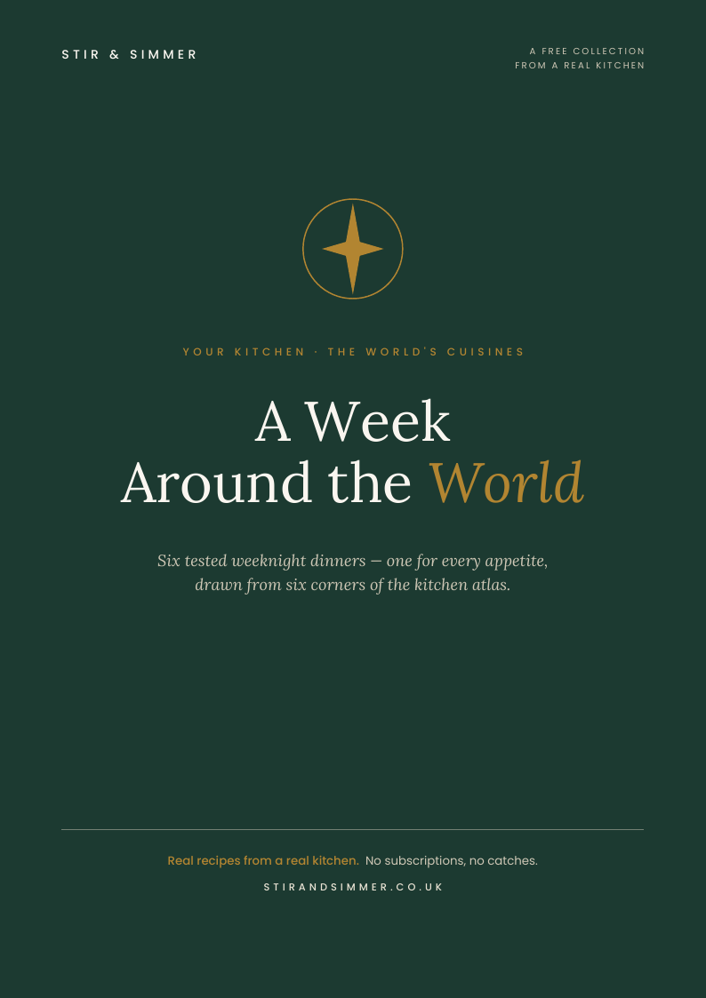 A Week Around the World cookbook cover