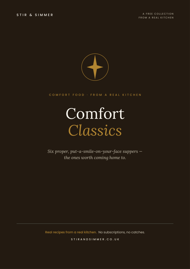Comfort Classics cookbook cover