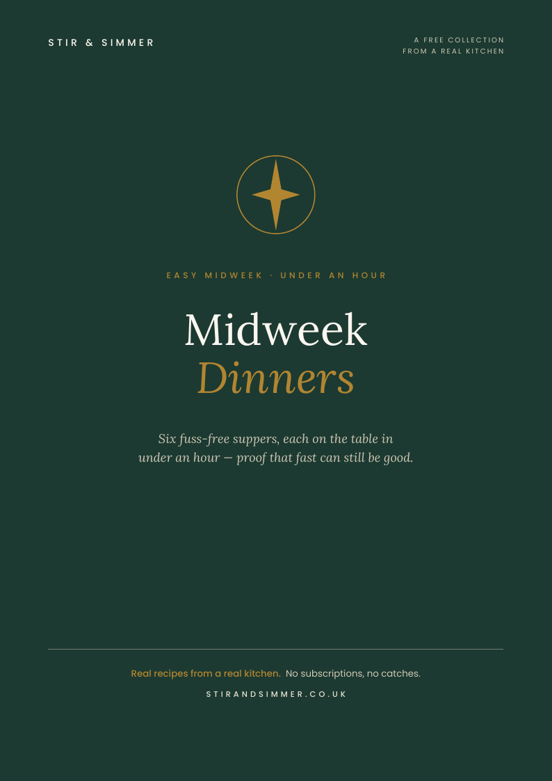 Midweek in Under an Hour cookbook cover
