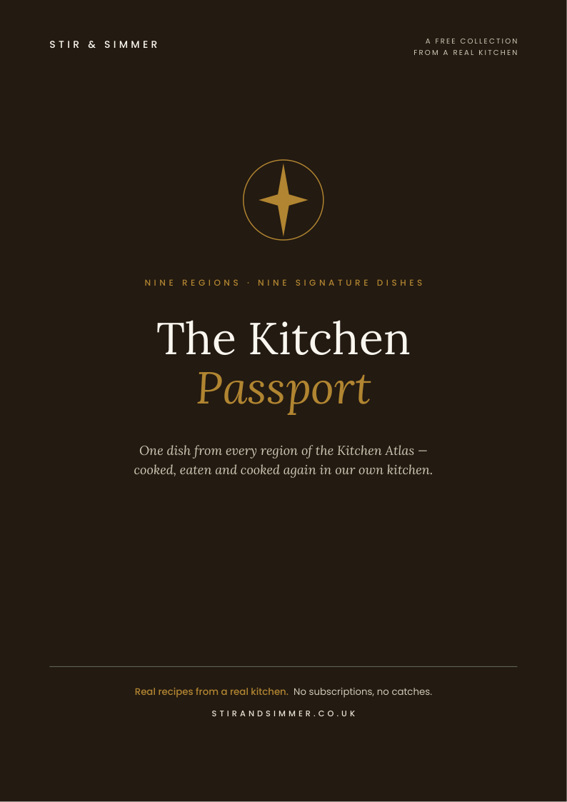 The Kitchen Passport cookbook cover